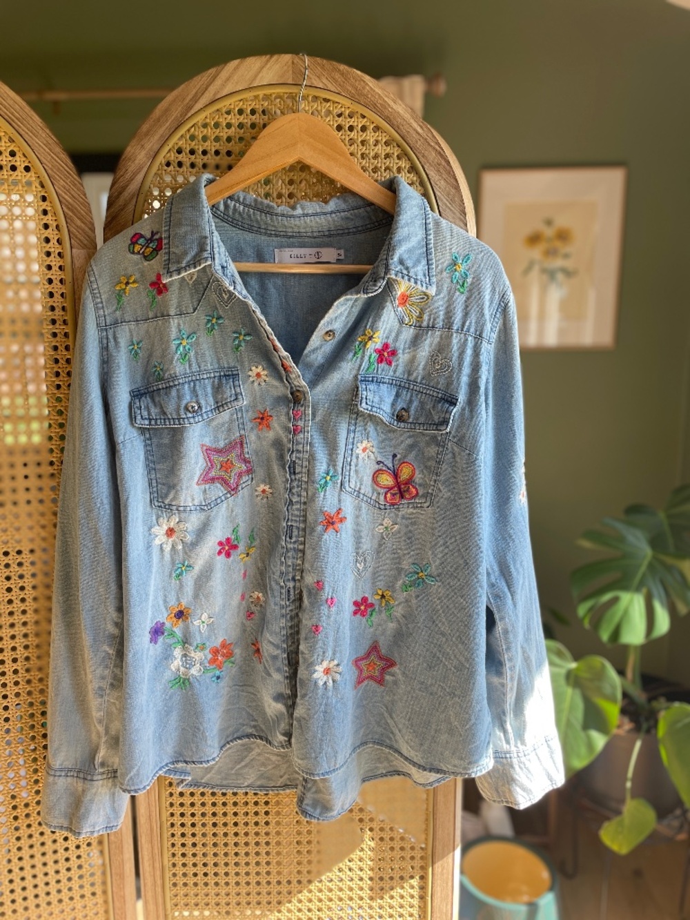 Billy T Sketchbook Chambray Buttondown XL